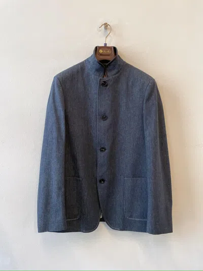 Loro Piana Long-sleeved Casual Jacket In Black