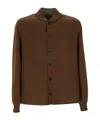 Loro Piana Long-sleeved Casual Jacket In Brown