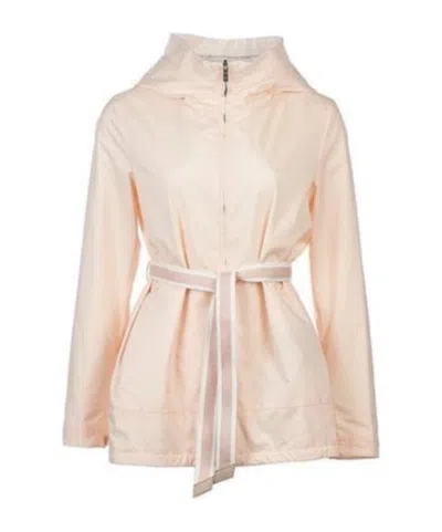 Loro Piana Long-sleeved Casual Jacket In Nude