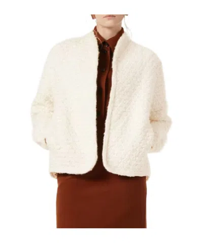 Loro Piana Long-sleeved Casual Jacket In White