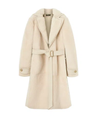 Loro Piana Long-sleeved Coat In Brown