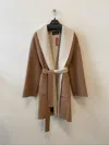 Loro Piana Long-sleeved Coat In Brown