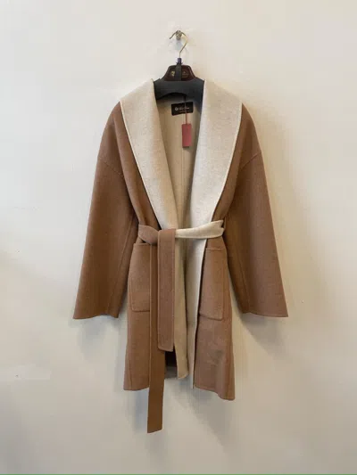 Loro Piana Long-sleeved Coat In Brown
