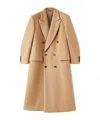 Loro Piana Long-sleeved Coat In Light Brown