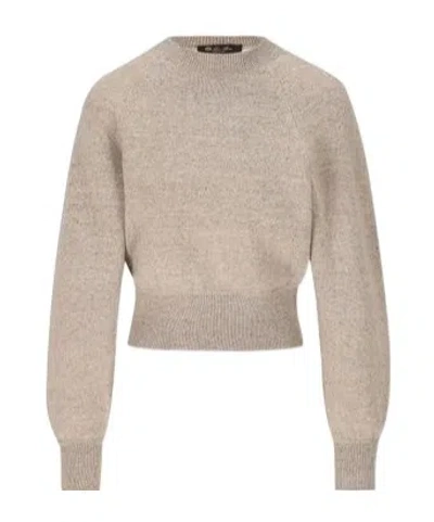 LORO PIANA LORO PIANA LONG-SLEEVED CREWNECK JUMPER