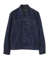 Loro Piana Giacca Cyrius Oversize Denim Coat In Black