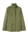 Loro Piana Long-sleeved Double Opening And Closing Casual Jacket In Green