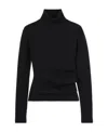 Loro Piana Long-sleeved High-neck Sweater In Black