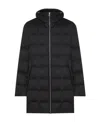 Loro Piana Long-sleeved Hooded Cotton-padded Suit In Black