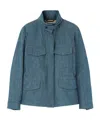 Loro Piana Long-sleeved Jacket In Blue