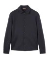 Loro Piana Long-sleeved Shirt Casual Jacket In Black