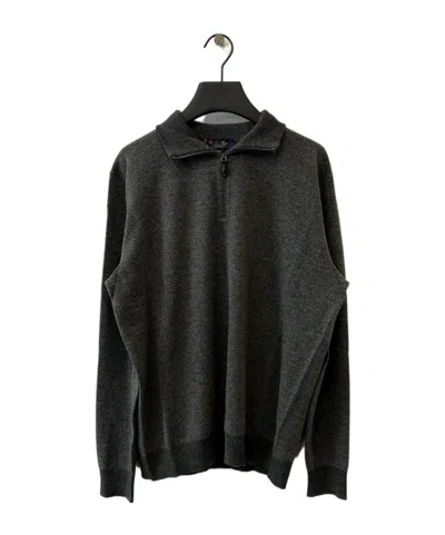 Loro Piana Long-sleeved Sweater In Black