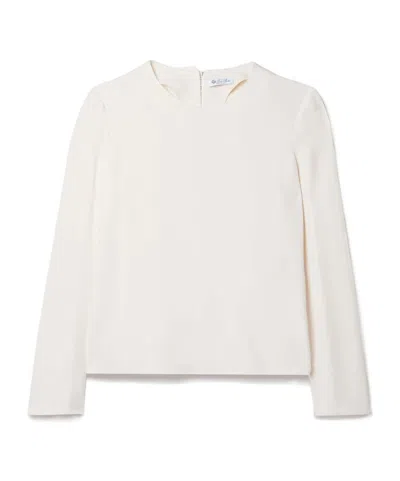 Loro Piana Long-sleeved T-shirt In White