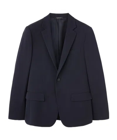 Loro Piana Long-sleeved Suit In Blue