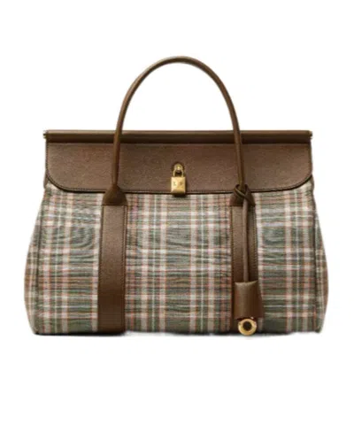 Loro Piana Loom Bag L32 Handbag In Red