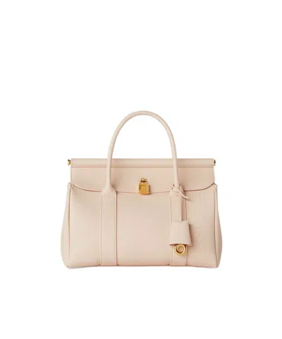 Loro Piana Loom L25 Shoulder Bag In Cream Honey/sun Gold
