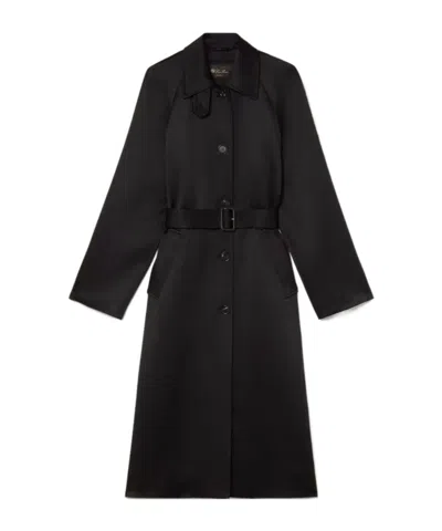 Loro Piana Lorenzo Coat In Black