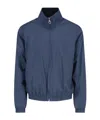 Loro Piana Reversible Bomber Jacket In Blue