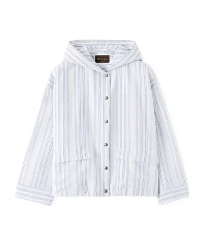 Loro Piana Malone Parka In Blue