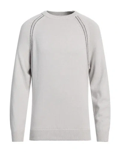 Loro Piana Man Sweater Light Grey Size 46 Baby Cashmere