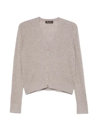 Loro Piana Maple Cardigan In Neutral