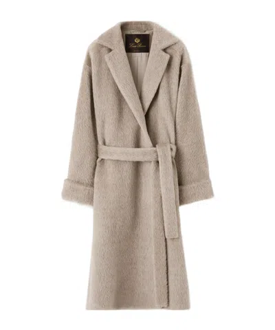 Loro Piana Maria Coat In Gold