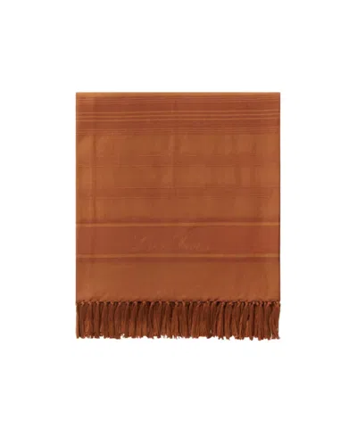 Loro Piana Marina Beach Towel In Brown