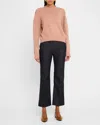 Loro Piana Mastallone Crewneck Wool Sweater In J1rn Chalk-sandrose