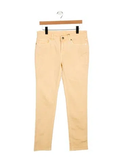 Pre-owned Loro Piana Mathias Straight Leg Jeans W/ Tags In Neutral