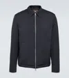 Loro Piana Maurin Technical Blouson Jacket In Blue
