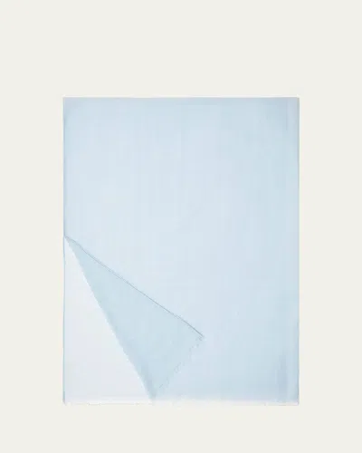 Loro Piana Maxi Cashmere Stole In Blue