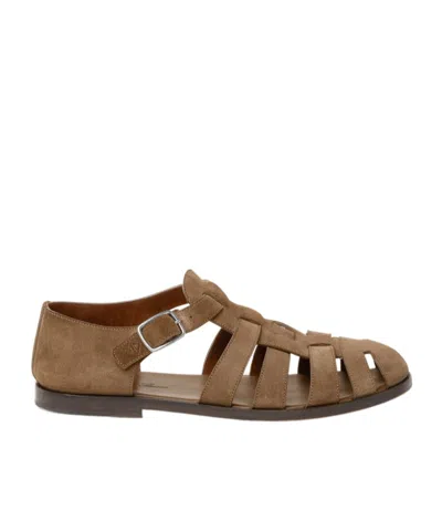 Loro Piana Maxime Walk Sandals In Brown