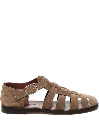 Loro Piana Maxine Buckle-fastening Sandals