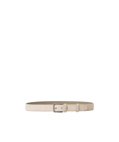 Loro Piana Mayfair Belt In Neutral