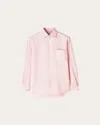 Loro Piana Men's Andre Arizona Summer Stripe Linen Sport Shirt In Flamingo Micro Stripe