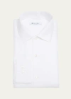 Loro Piana Men's Andre Linen-cotton Sport Shirt In Optical White