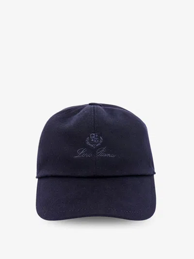 Loro Piana Men Cashmere Baseball Hat In Multi