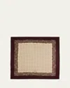 Loro Piana Men's Cornice Di Cardi Wool Foulard