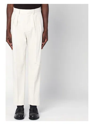 LORO PIANA MEN'S COTTON PANTS