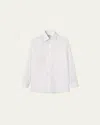 Loro Piana André Linen And Cotton-blend Shirt In Optical White
