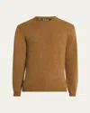Loro Piana Fobello Cashmere Sweater In Brown
