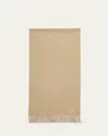 Loro Piana Men's Grande Unita Cashmere Scarf In Neutral