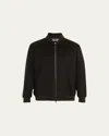 Loro Piana Lp Ivy Cashmere Bomber Jacket In Dark Military Green