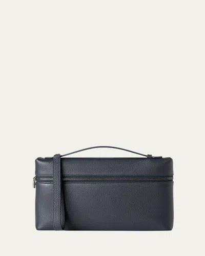 Loro Piana Men's Leather Pouch Bag