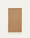 Loro Piana Men's Leggera Grande Unita Cashmere Scarf In E028 Acorn Melange