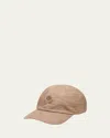 Loro Piana Men's Linen 6-panel Baseball Hat In Amazonian Nut