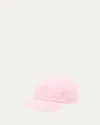Loro Piana Men's Linen 6-panel Baseball Hat In Pink Flamingo