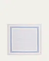 Loro Piana Men's Marea Silk And Linen Foulard In T1o4 Light Blue Sea