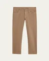 Loro Piana Straight-leg Garment-dyed Jeans In Neutrals