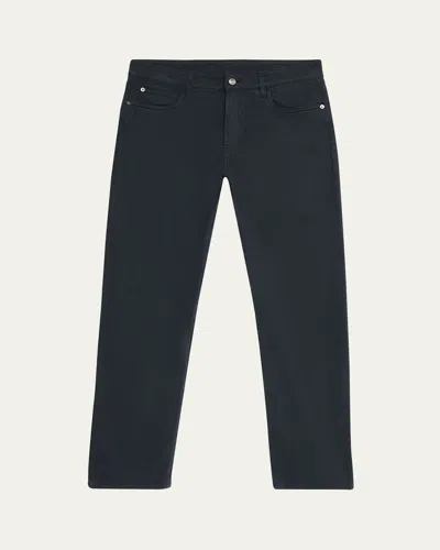 Loro Piana Men's Quarona Denim Five-pocket Pants In W336 Navy Blue